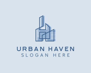 Urban Property Architect logo design