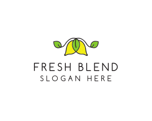 Fresh Lemon Fruit logo design