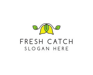 Fresh Lemon Fruit logo design