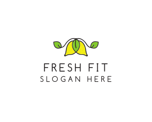 Fresh Lemon Fruit logo design