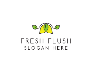 Fresh Lemon Fruit logo design