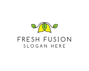 Fresh Lemon Fruit logo design