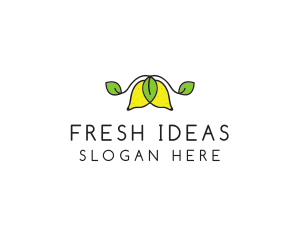 Fresh Lemon Fruit logo design