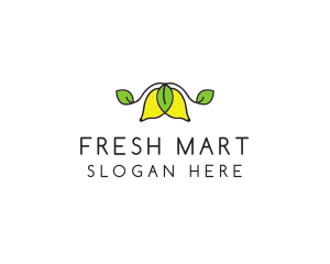 Fresh Lemon Fruit logo design