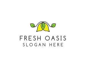 Fresh Lemon Fruit logo design