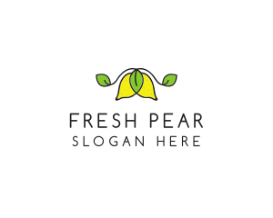 Fresh Lemon Fruit logo design