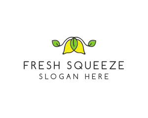 Fresh Lemon Fruit logo design