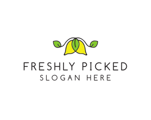 Fresh Lemon Fruit logo design