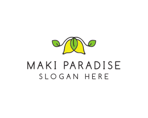 Fresh Lemon Fruit logo design