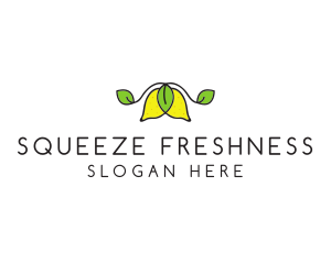 Fresh Lemon Fruit logo design