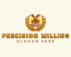 Wheat Mill Agriculture logo design