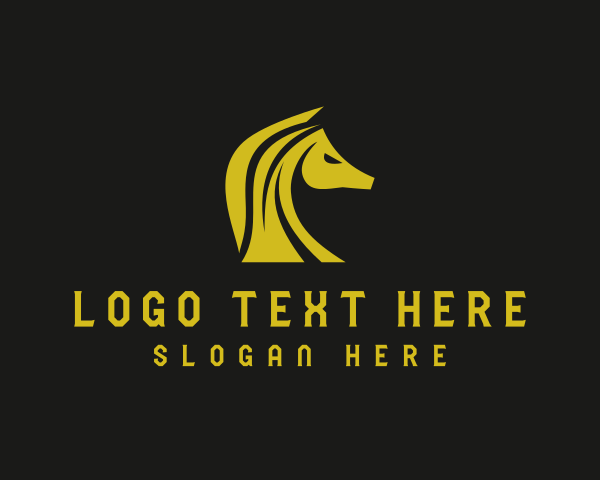 Horse Breeding logo example 1