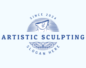 Greek Column Sculpture logo