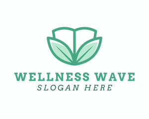 Green Leaves Wellness Book logo
