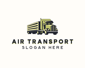 Forwarding Freight Truck logo design