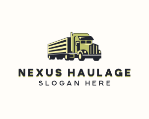 Forwarding Freight Truck logo design