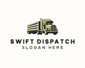 Forwarding Freight Truck logo design