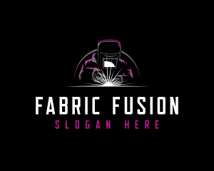 Industrial Welder Fabrication logo design