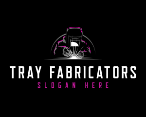 Industrial Welder Fabrication logo design