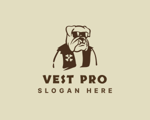 Canine Bulldog Vest  logo