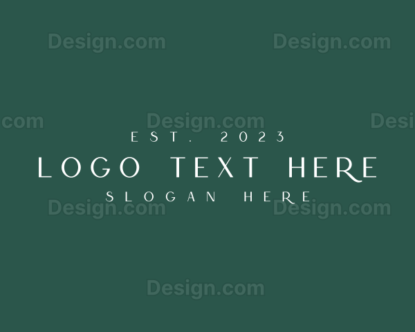 Luxury Minimalist Brand Logo