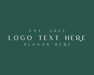 Luxury Minimalist Brand logo