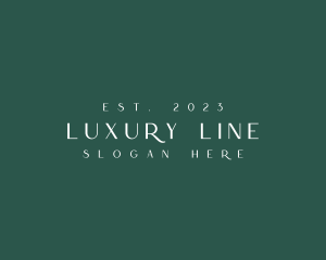 Luxury Minimalist Brand logo design