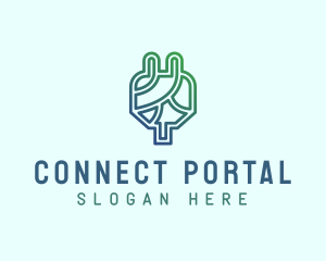 Eco Power Plug  logo design