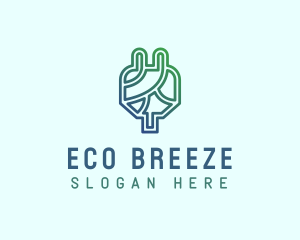 Eco Power Plug  logo design