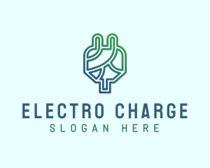 Eco Power Plug  logo design