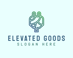 Eco Power Plug  logo design