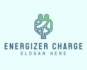 Eco Power Plug  logo design