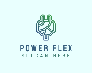 Eco Power Plug  logo design