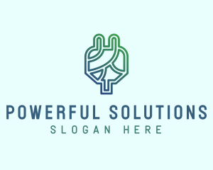 Eco Power Plug  logo design