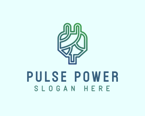 Eco Power Plug  logo design