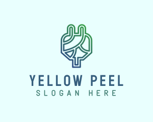 Eco Power Plug  logo design