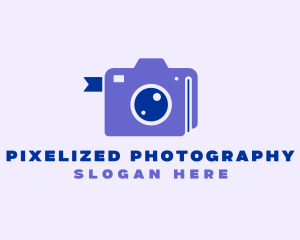 Photography Camera Book  logo design