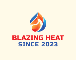 Blazing Fuel Liquid logo design