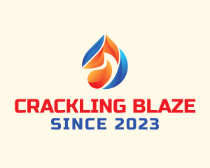 Blazing Fuel Liquid logo design