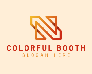 Generic Gradient Letter N logo design