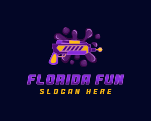 Toy Gun Game logo design