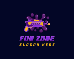 Toy Gun Game logo design