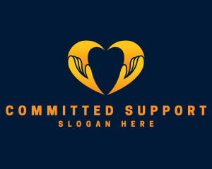 Charity Heart Care logo design