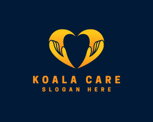 Charity Heart Care logo design