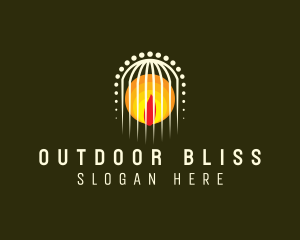 Decorative Outdoor Lamp  logo design