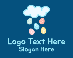 Easter Egg Cloud  Logo