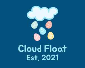 Easter Egg Cloud  logo design