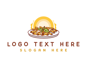 Penne Pasta Food logo