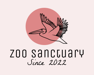 Wild Pelican Zoo logo design