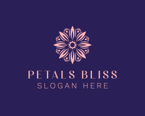 Flower Petal Pattern logo design